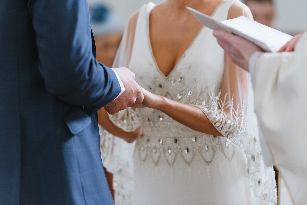 23 A Badgley Mischka Dress for a Timeless Irish Castle wedding