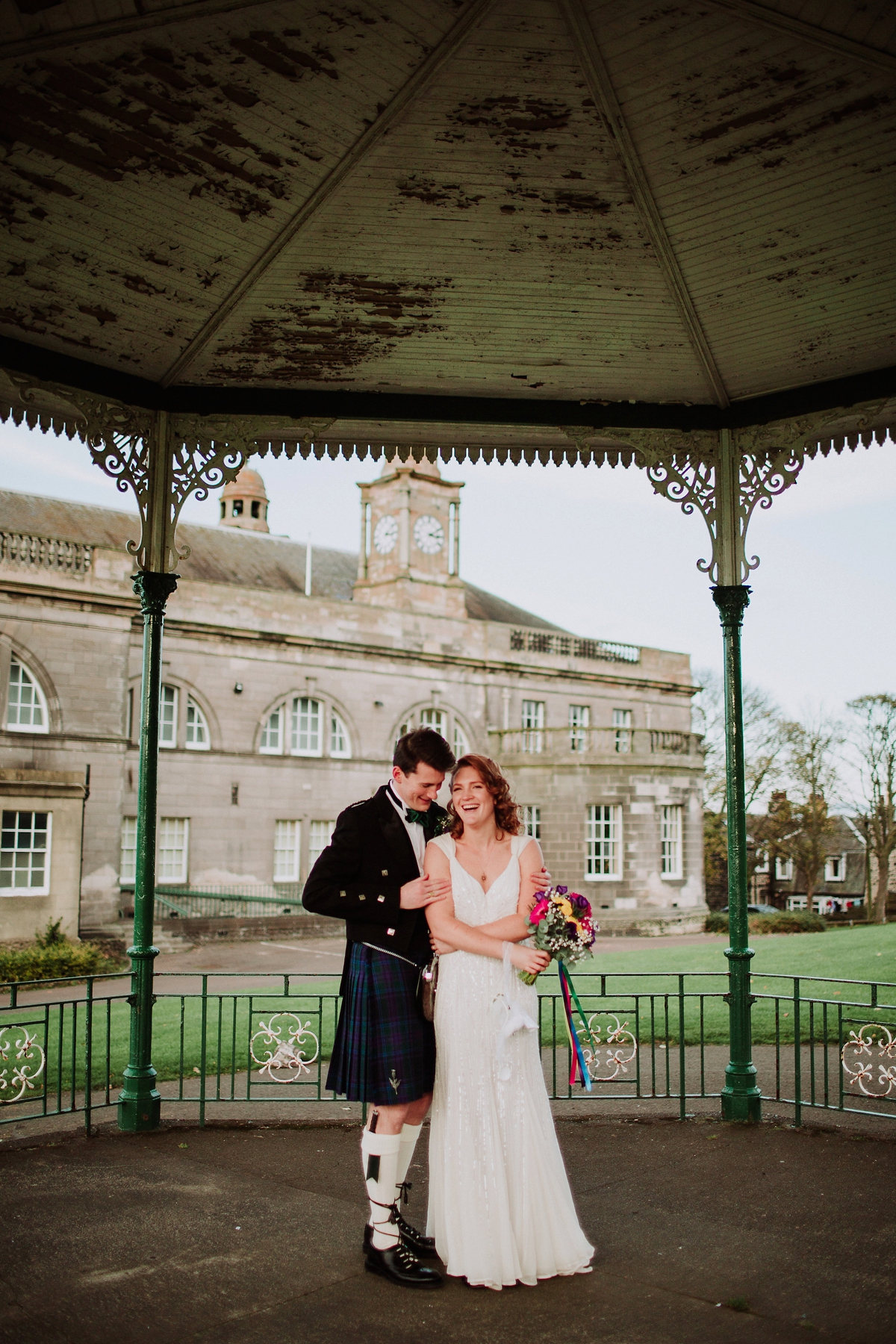 23 An Eliza Jane Howell dress for a Winter wedding in Scotland