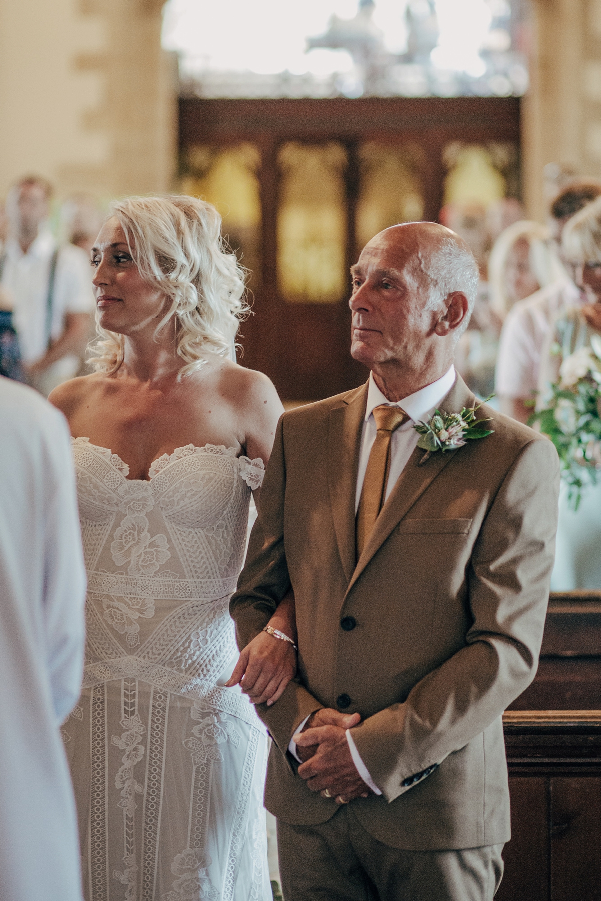 24 A Rue de Seine gown for a village marquee wedding