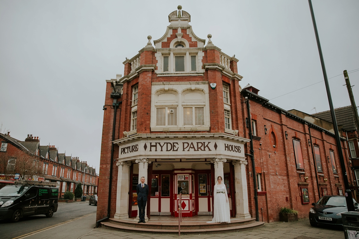 25 A Kate Beaumont dress for a modern Northern City Wedding in Leeds. Images by Jamie Sia