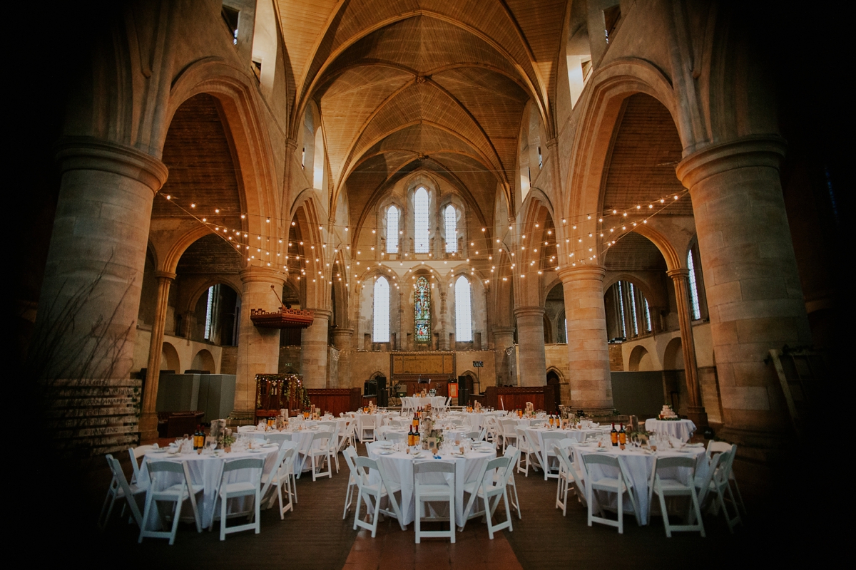 26 A Kate Beaumont dress for a modern Northern City Wedding in Leeds. Images by Jamie Sia