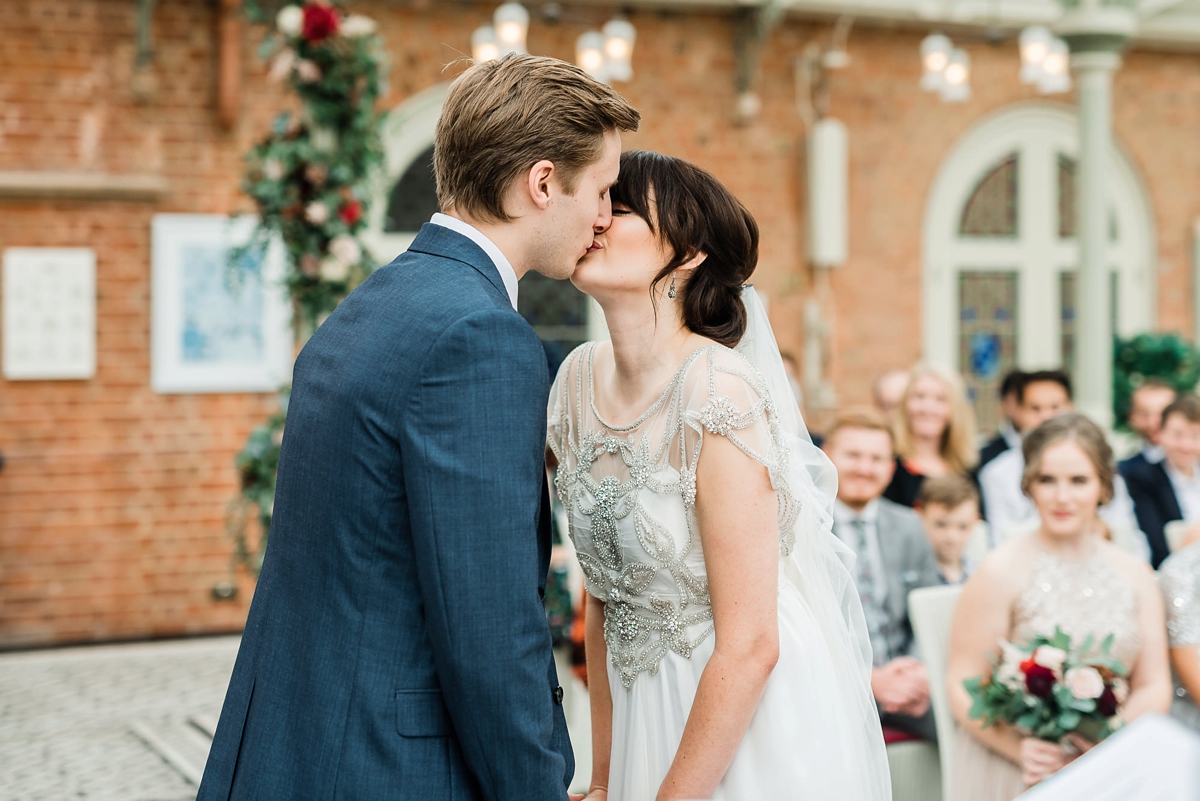 26 An Anna Campbell gown for a countryhouse wedding filled with a speakeasy vibe. Images by Su Ann Simon
