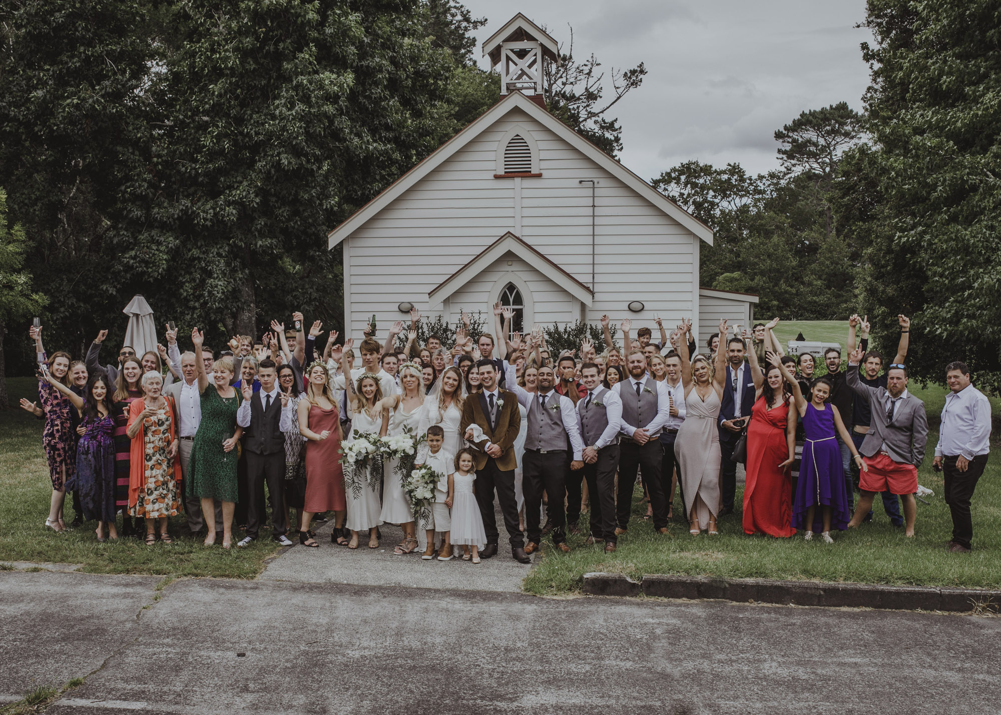 27 A low key New Zealand Estate wedding with a bohemian vintage vibe