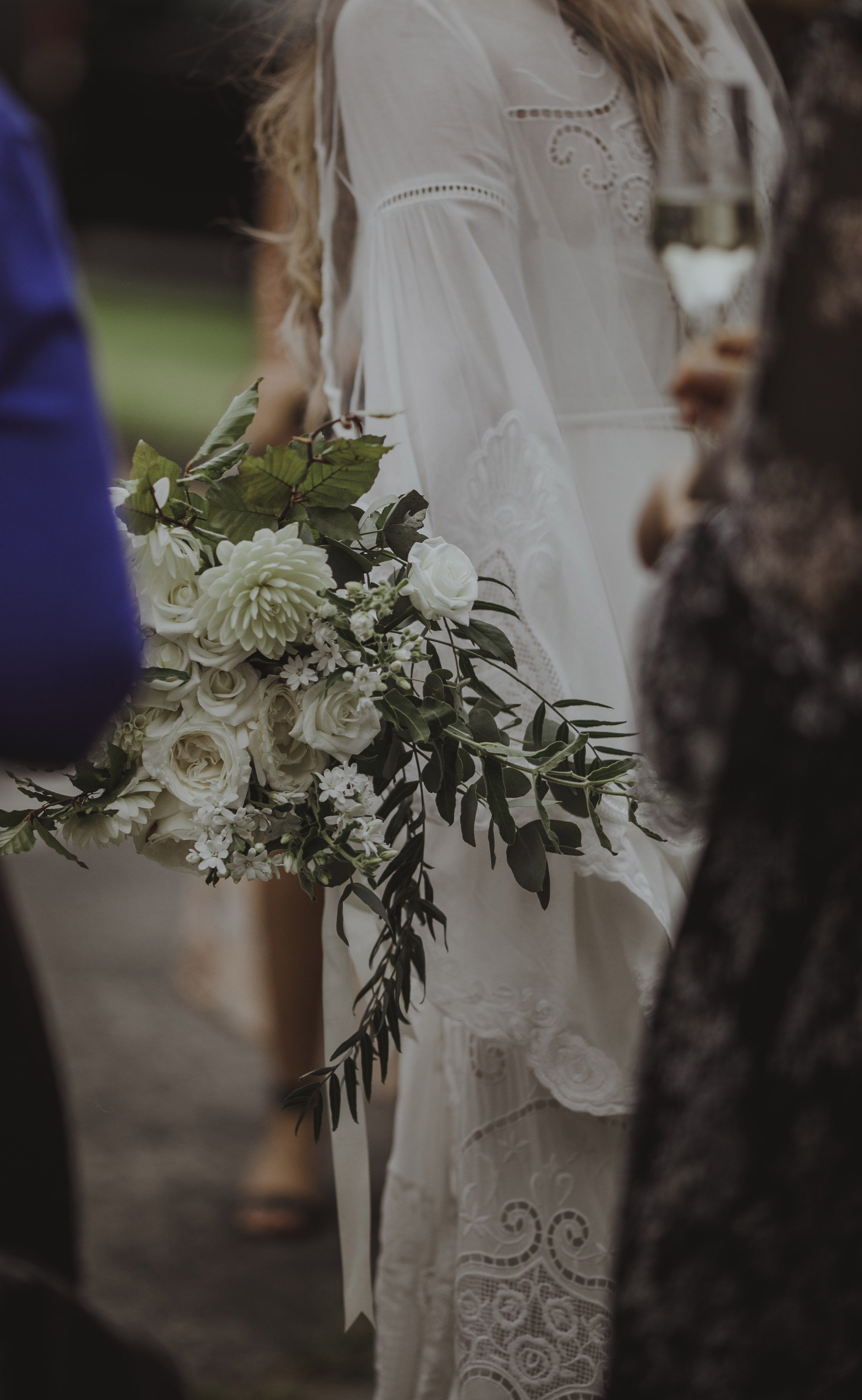 28 A low key New Zealand Estate wedding with a bohemian vintage vibe