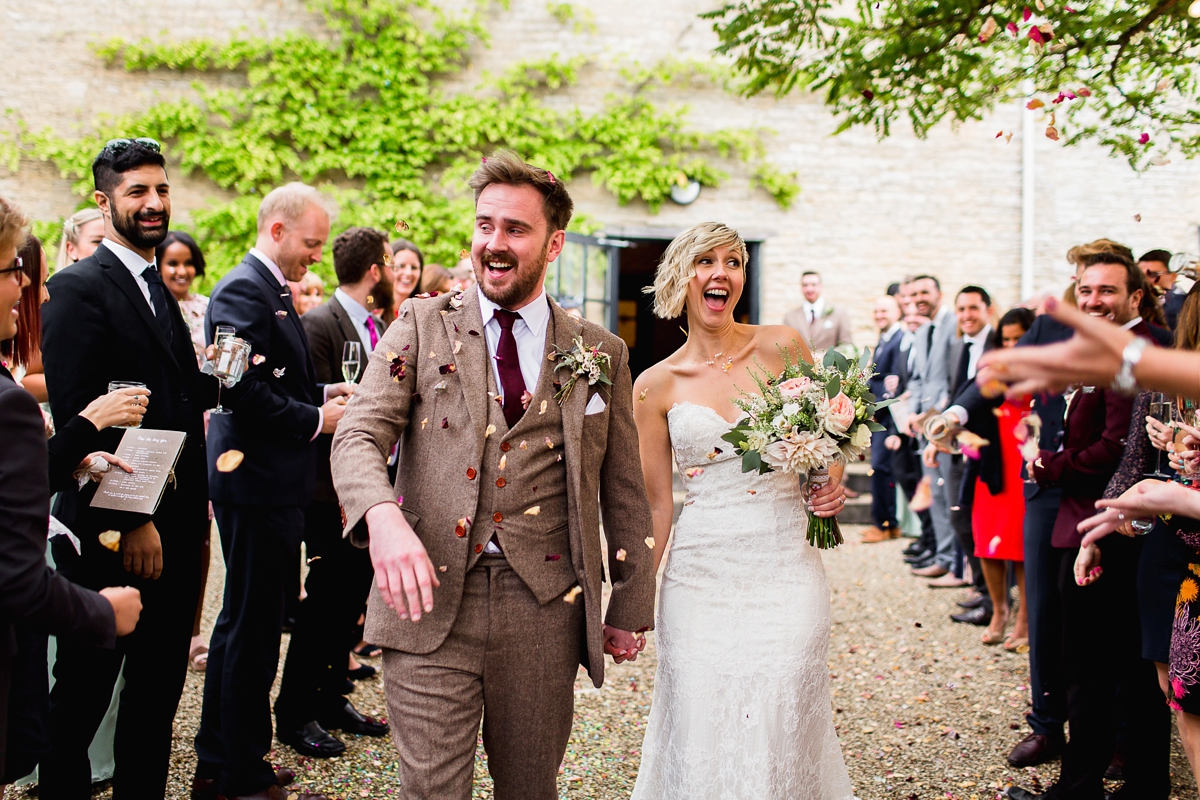 28 An Essence of Australia gown for an Oxfordshire barn wedding - An Essense of Australia Gown for a Bride with Short Hair and her Rustic Oxfordshire Barn Wedding 28 An Essence of Australia gown for an Oxfordshire barn wedding