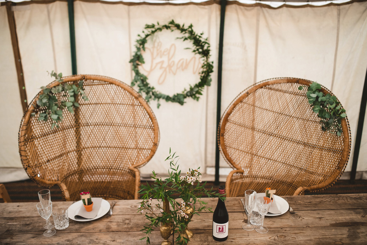 29 A Rue de Seine crochet dress for a bohemian wedding in Norfolk. Images by Gina Manning