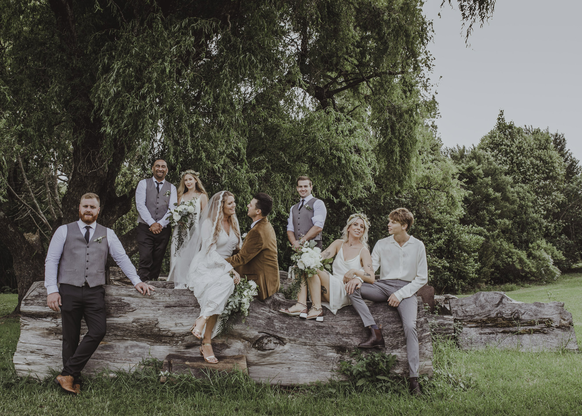 30 A low key New Zealand Estate wedding with a bohemian vintage vibe