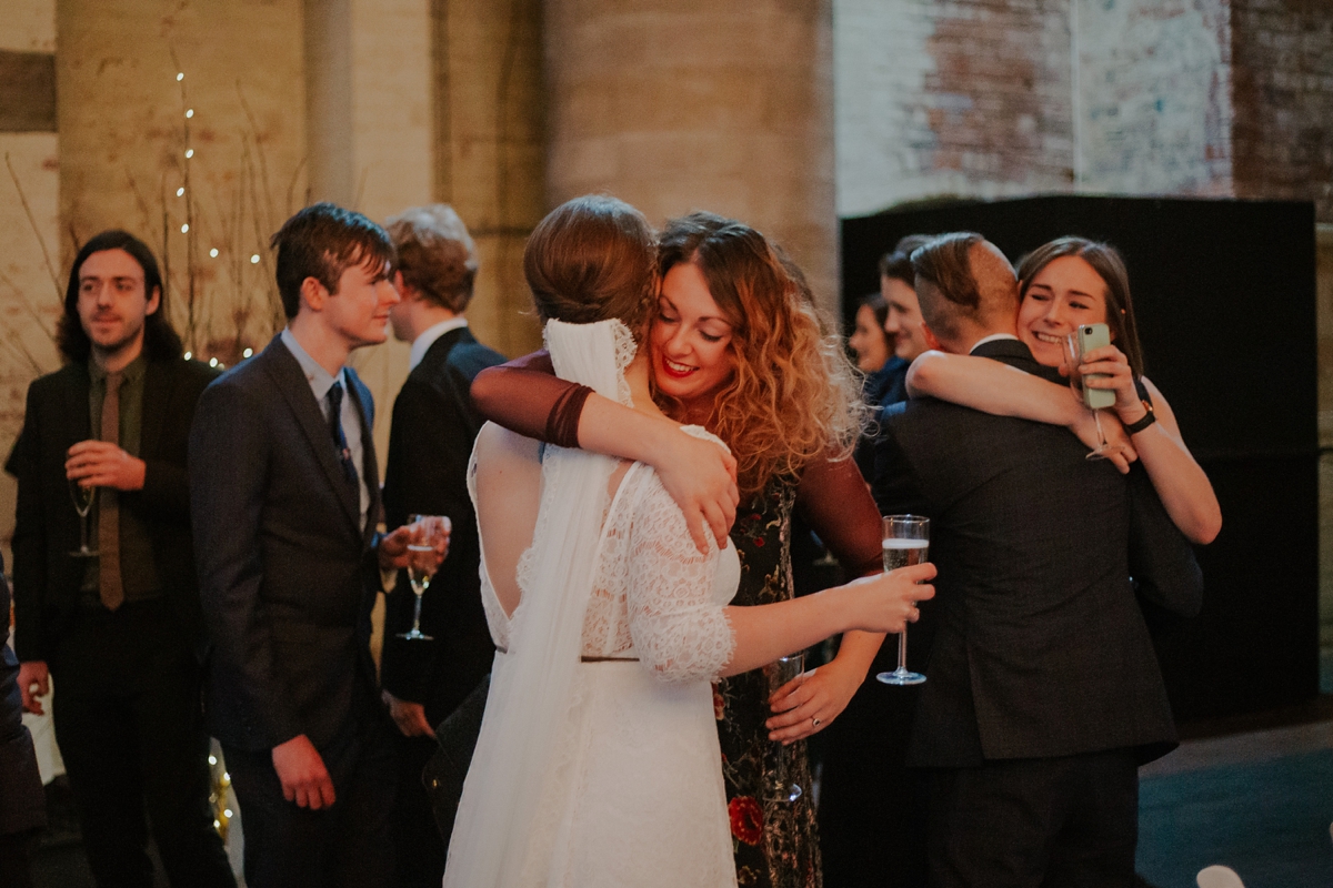 33 A Kate Beaumont dress for a modern Northern City Wedding in Leeds. Images by Jamie Sia