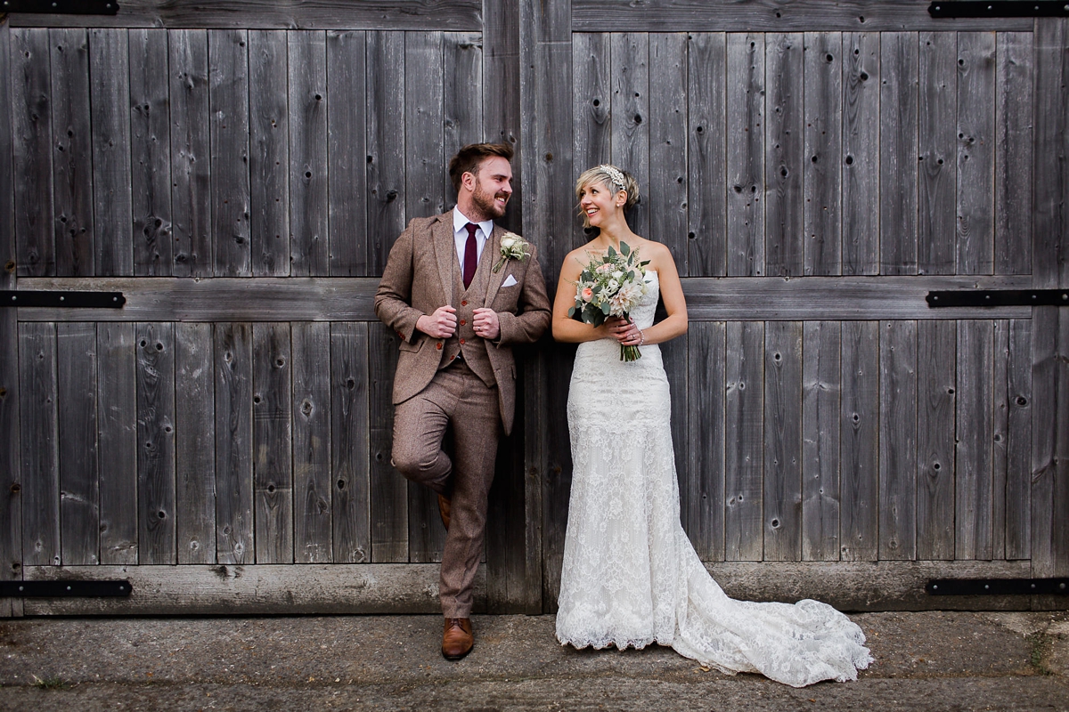 36 An Essence of Australia gown for an Oxfordshire barn wedding