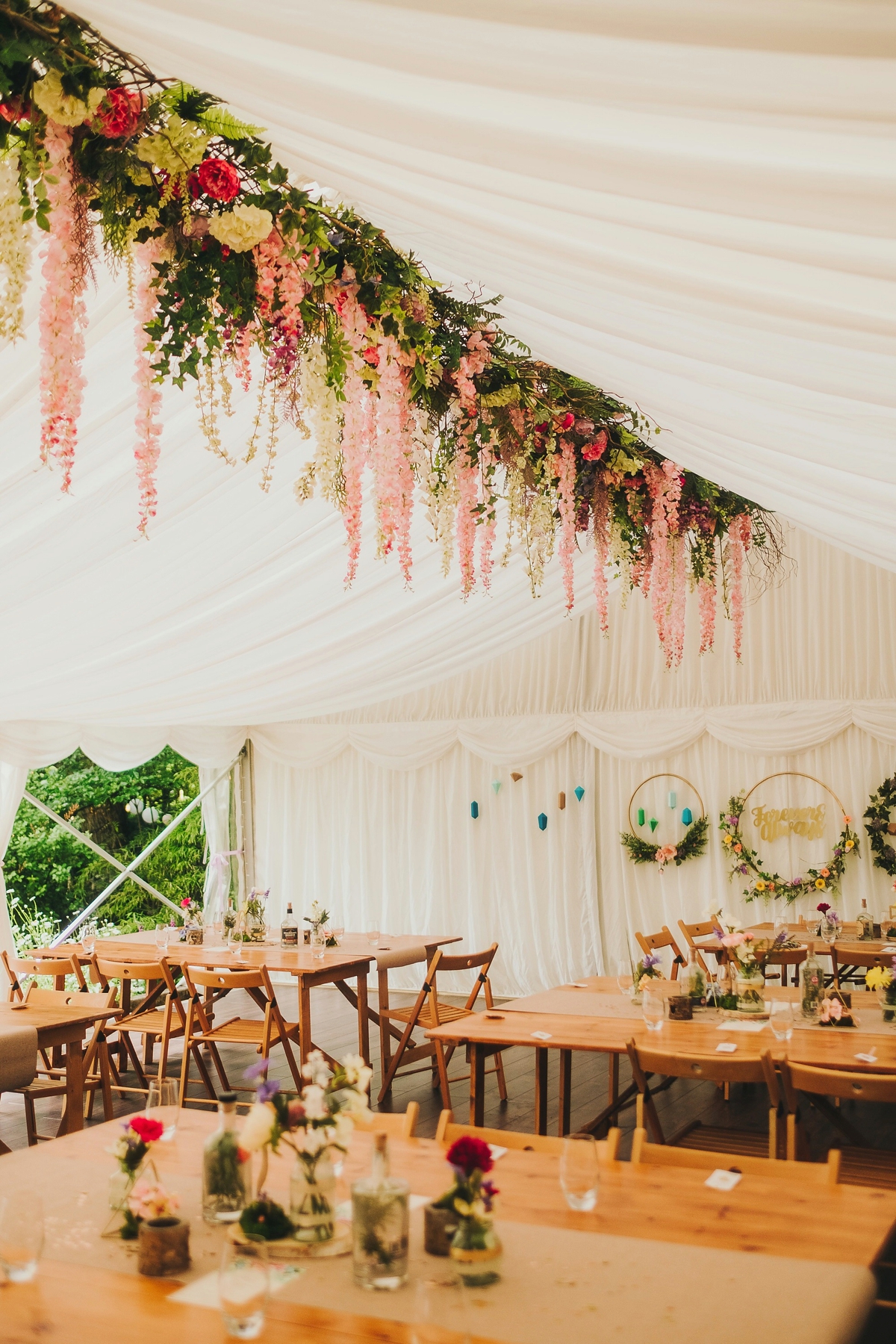 37 A Jenny Packham gown for a DIY wedding in the country