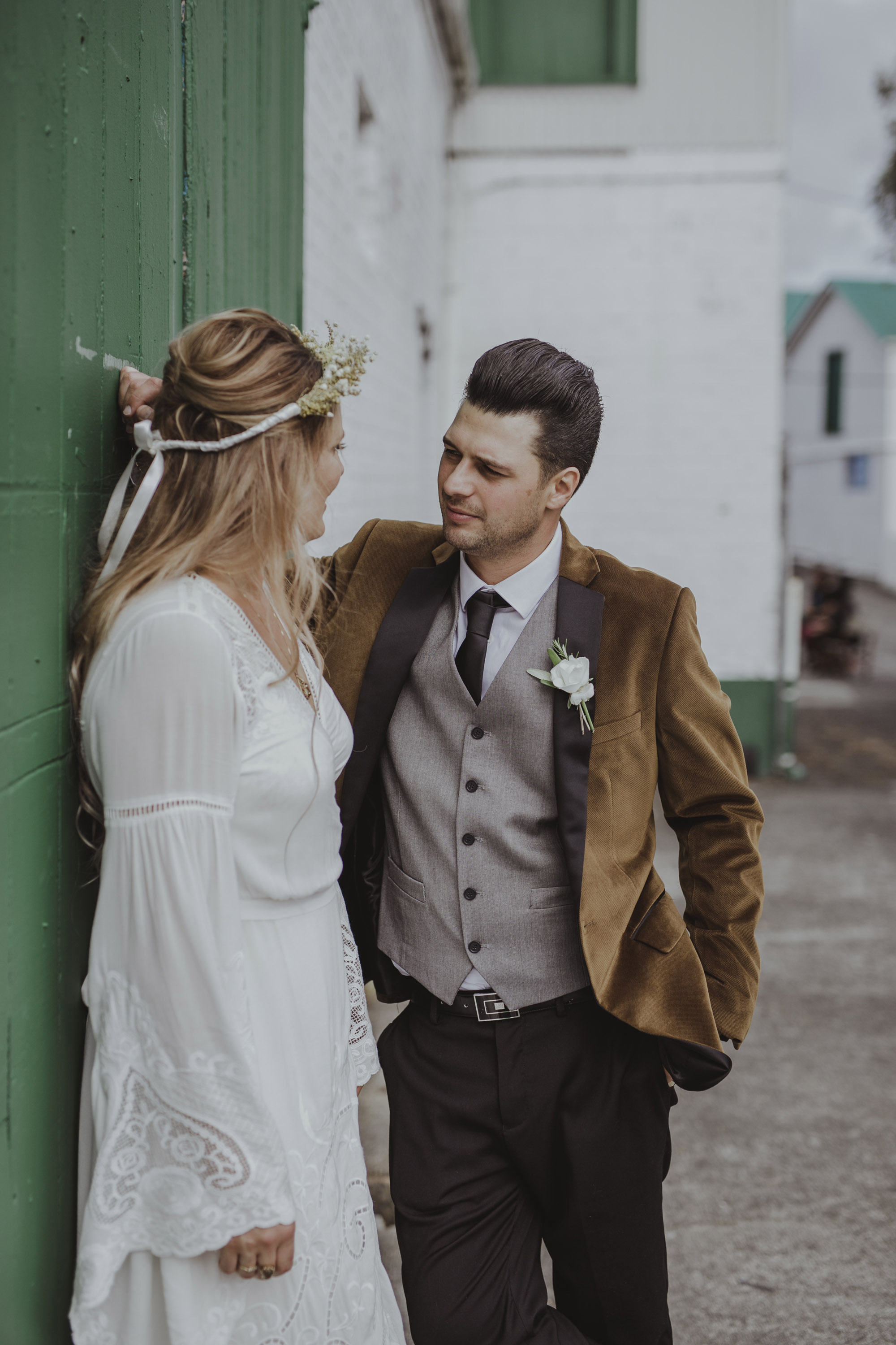41 A low key New Zealand Estate wedding with a bohemian vintage vibe