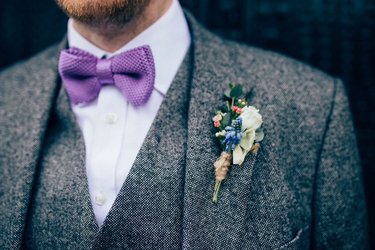 42 A Grace Loves Lace gown for a woodland inspired London pub wedding. Images by Nikki van der Molen