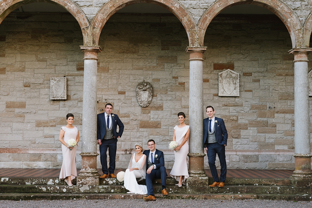 43 A Badgley Mischka Dress for a Timeless Irish Castle wedding