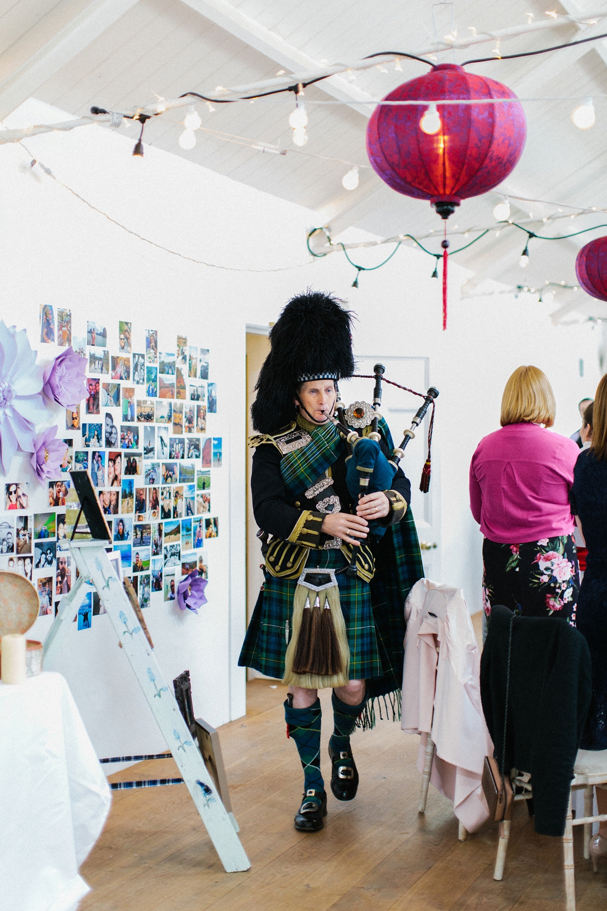 43 An Anna Campbell gown for a windswept wedding at Crear in Scotland