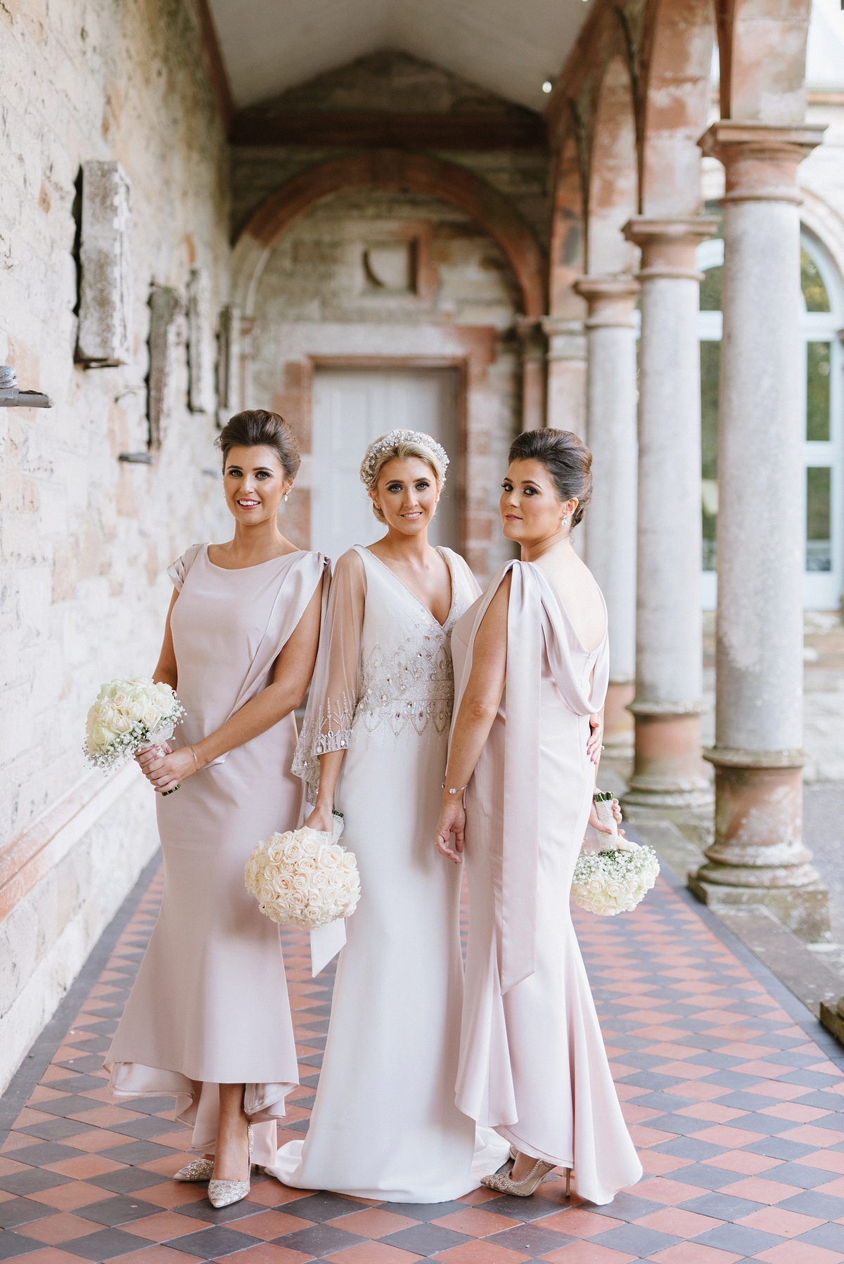 44 A Badgley Mischka Dress for a Timeless Irish Castle wedding