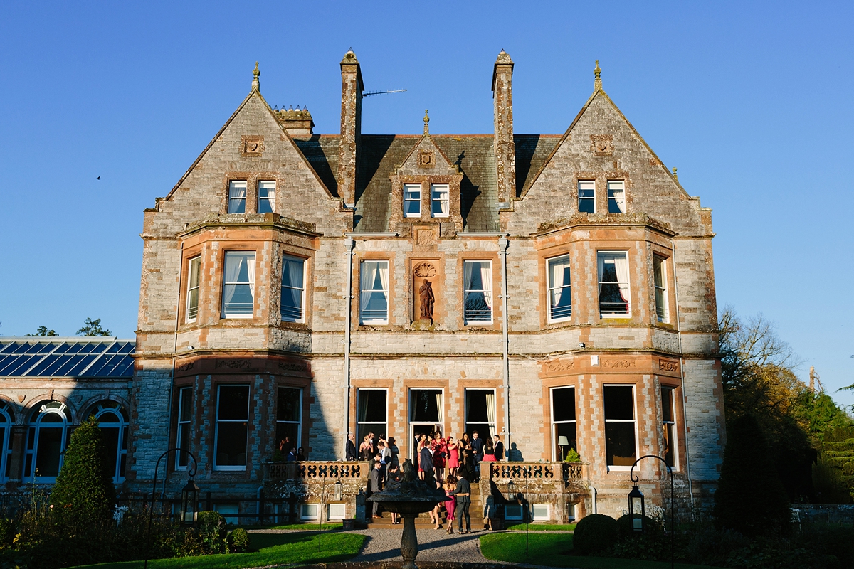 45 A Badgley Mischka Dress for a Timeless Irish Castle wedding