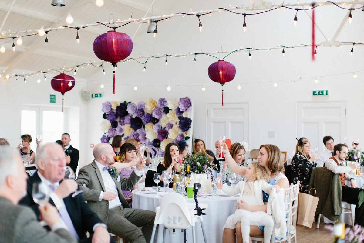 47 An Anna Campbell gown for a windswept wedding at Crear in Scotland