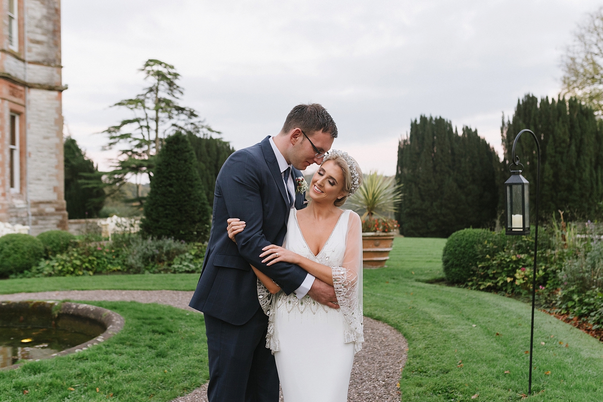 48 A Badgley Mischka Dress for a Timeless Irish Castle wedding