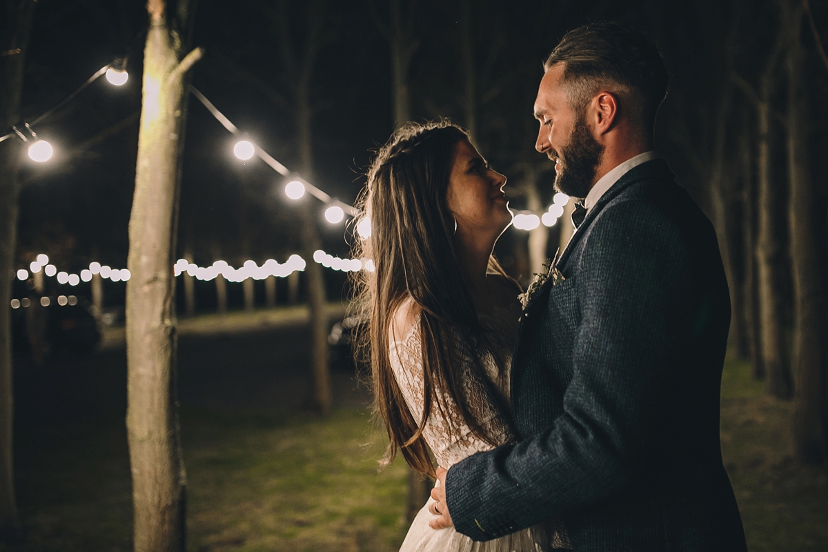 49 A relaxed bohemian barn wedding