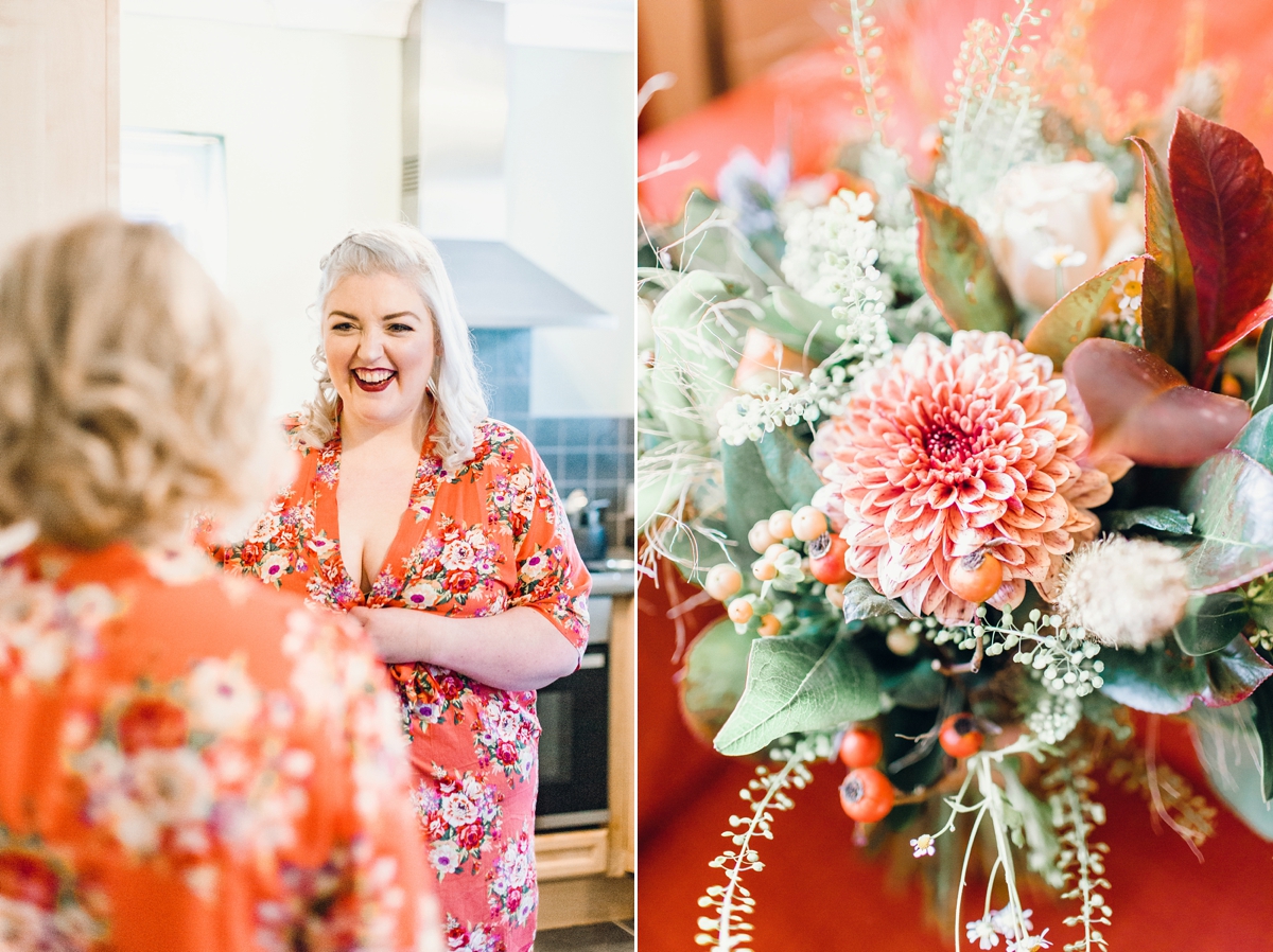 5 A Charlie Brear bride and her rustic Autumn Barn wedding in Southport