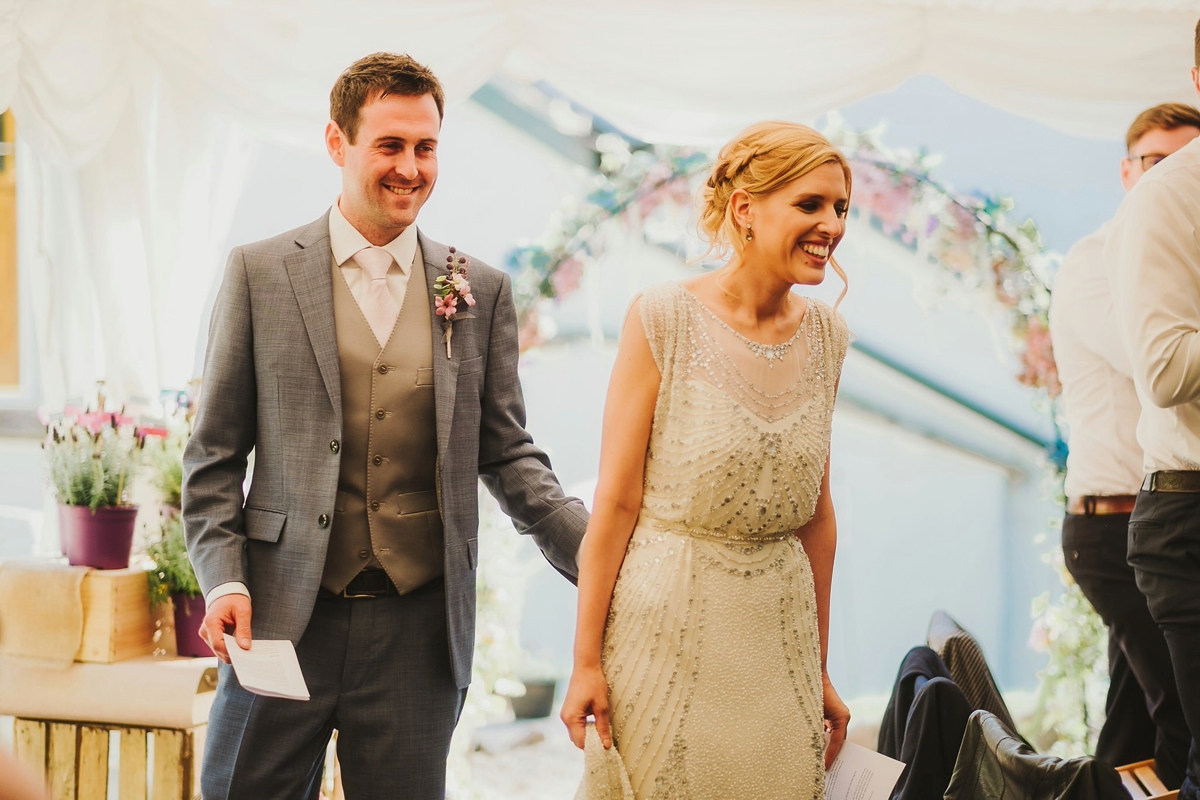 54 A Jenny Packham gown for a DIY wedding in the country