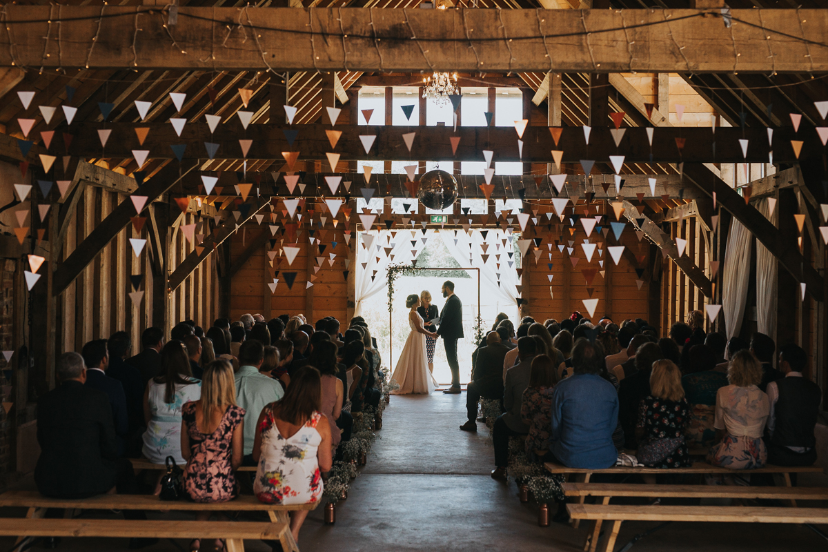 54 A cool festival inspired wedding on a farm