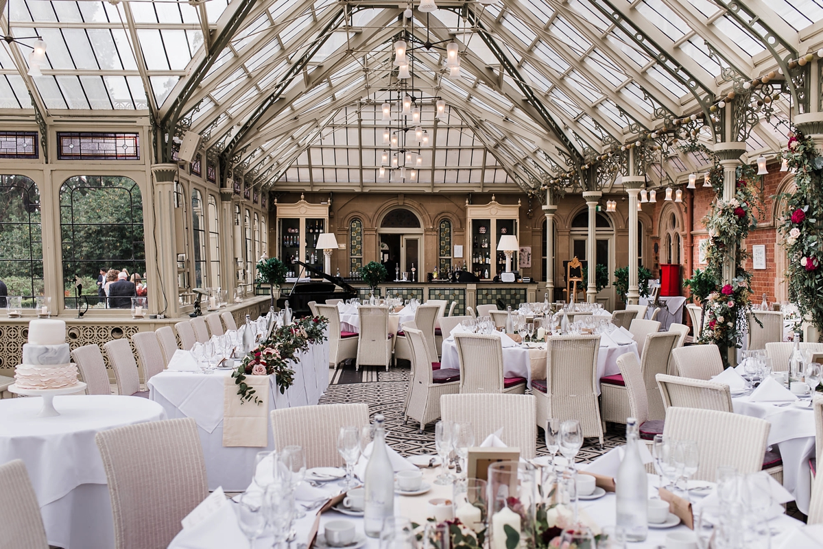 54 Orangery at Kilworth House wedding reception. Image by Sue Ann Taylor