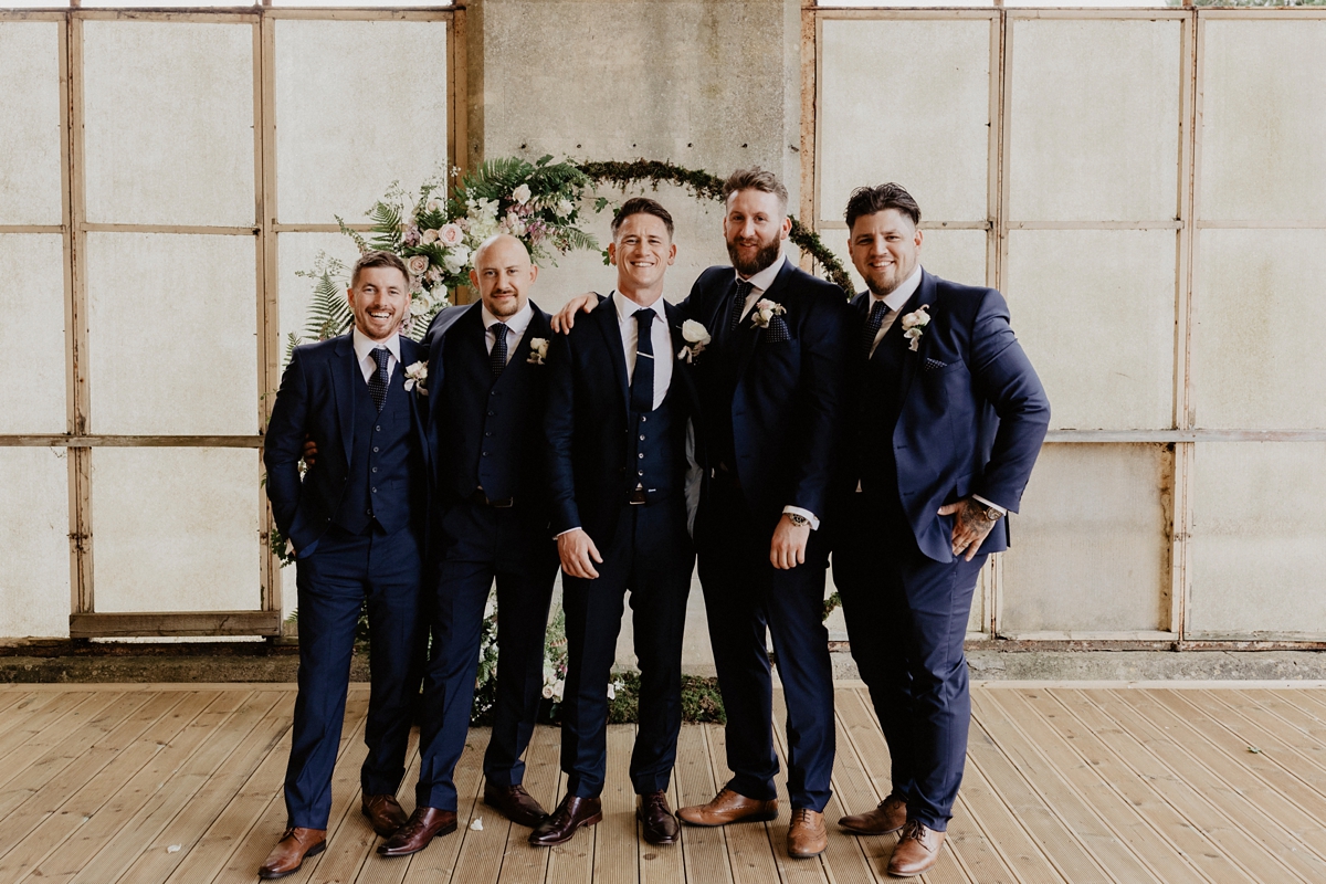 55 Jenny Packham glamour for a country house wedding at Grittleton House. Photography by Benjamin Stuart Wheeler