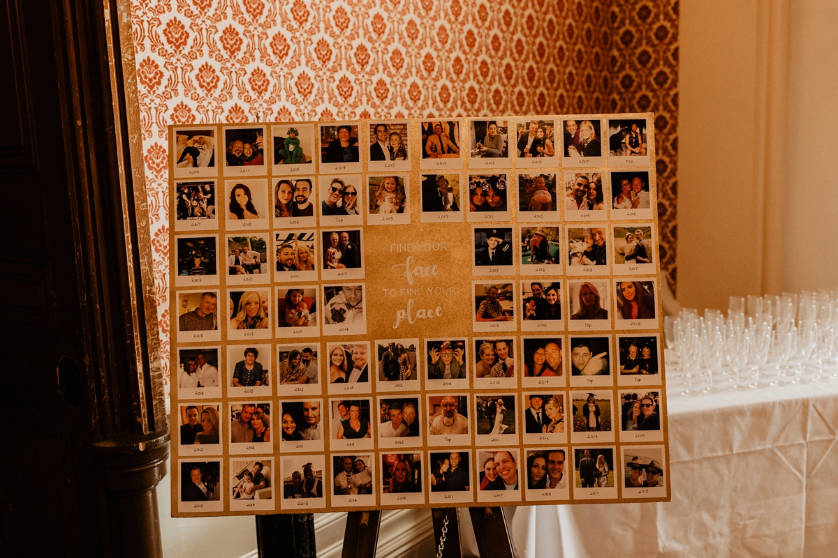 59 Jenny Packham glamour for a country house wedding at Grittleton House. Photography by Benjamin Stuart Wheeler