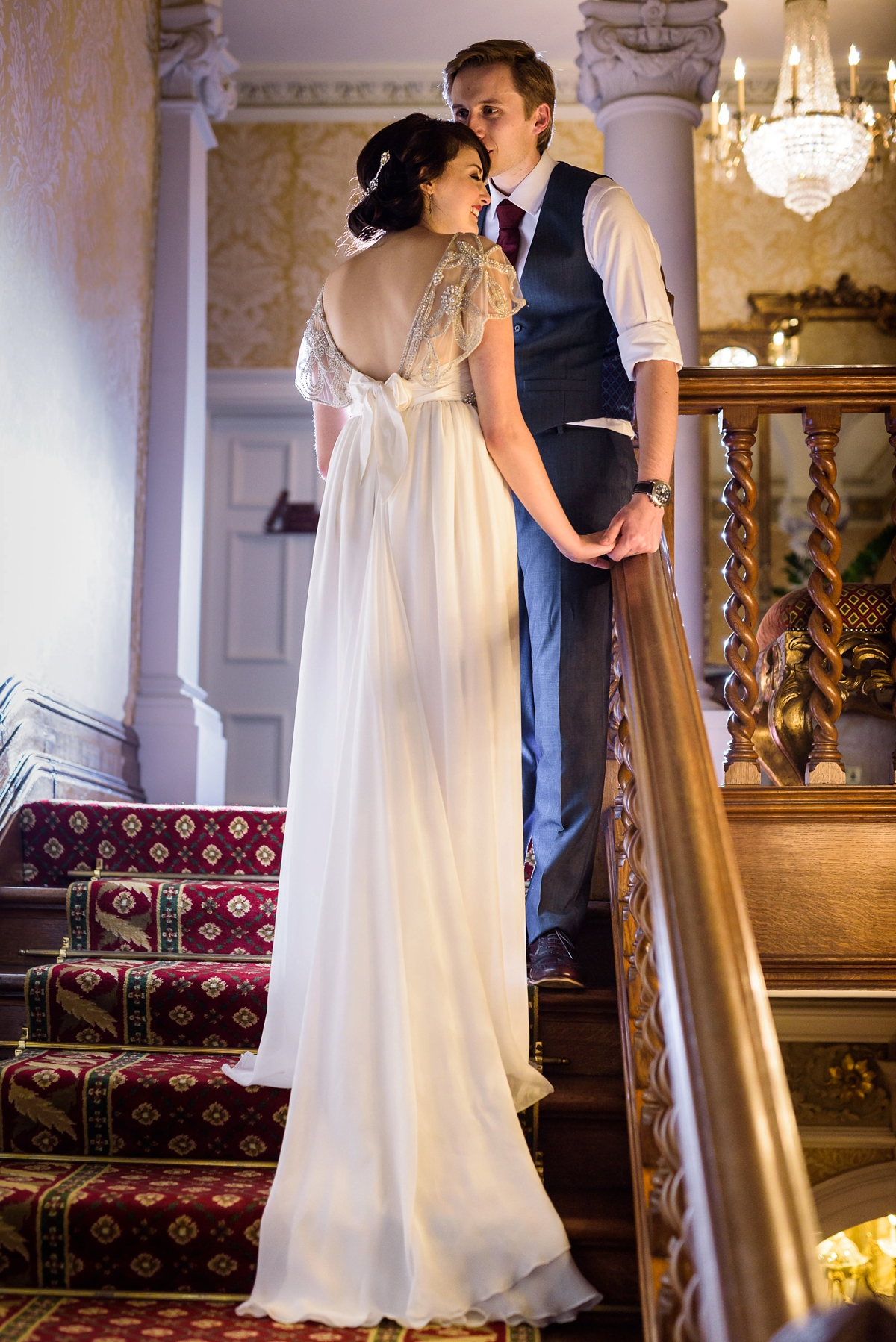 61 An Anna Campbell gown for a countryhouse wedding filled with a speakeasy vibe. Images by Su Ann Simon