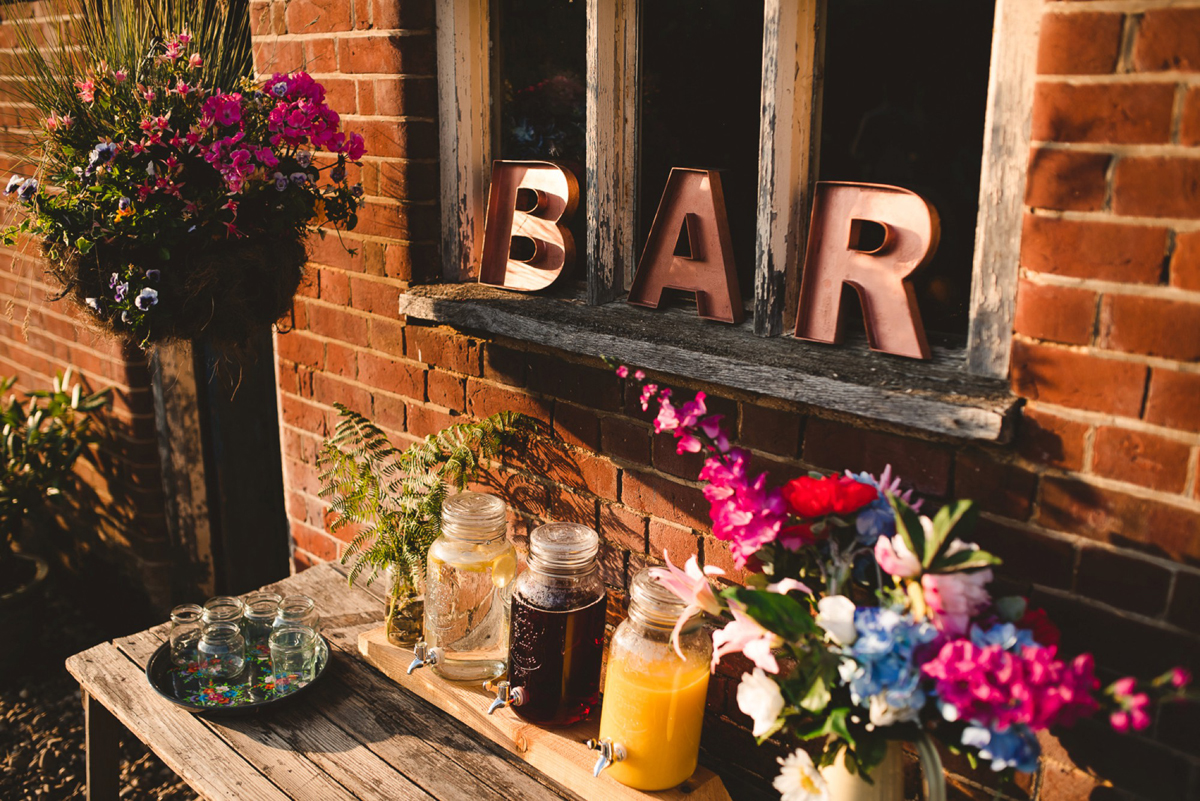 69 A Rue de Seine crochet dress for a bohemian wedding in Norfolk. Images by Gina Manning