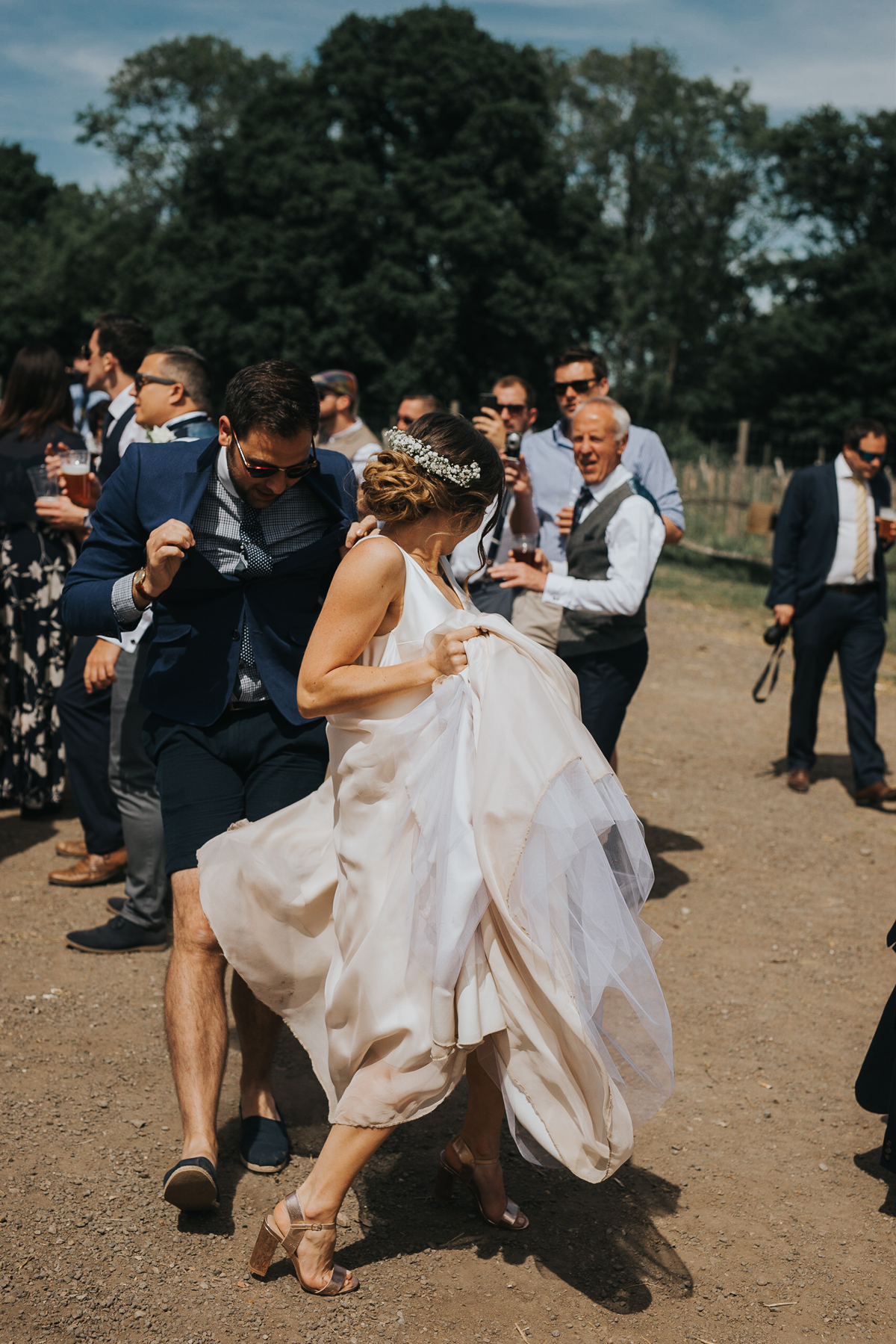 79 A cool festival inspired wedding on a farm