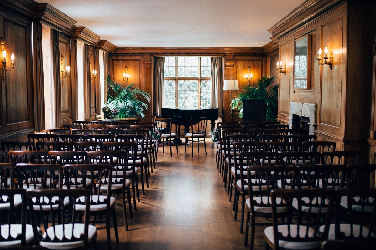 9 A Grace Loves Lace gown for a woodland inspired London pub wedding. Images by Nikki van der Molen