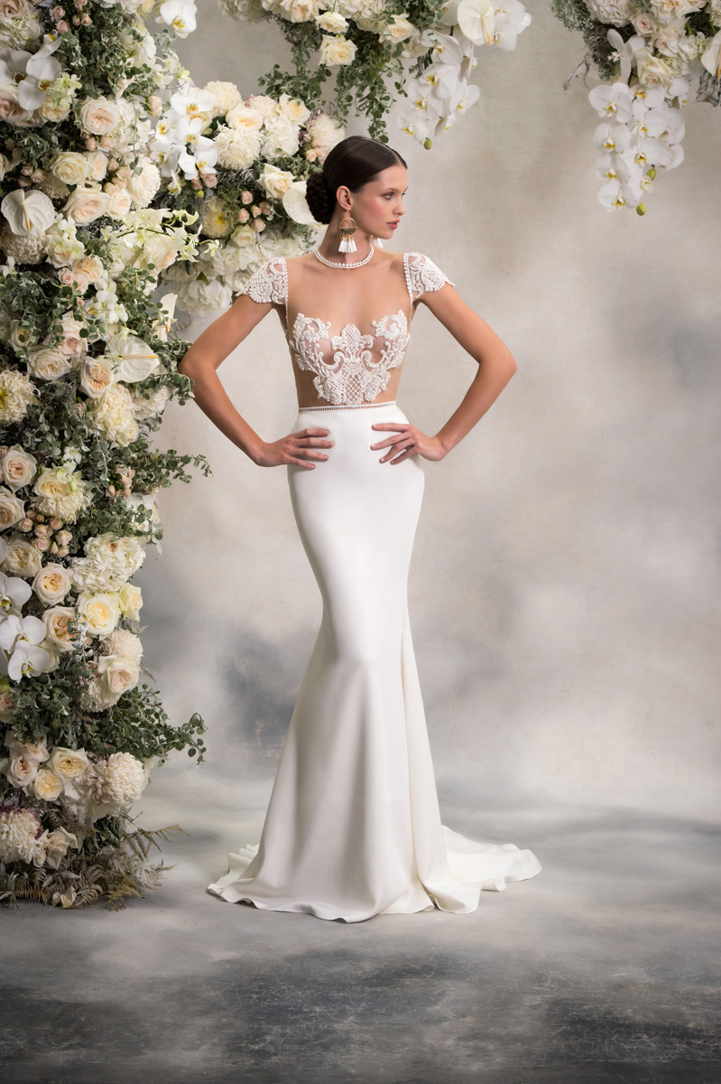 Anna Georgina 2018 12 Paige top Sephora skirt 1 - Introducing Anna Georgina By Kobus Dippenaar - Sensual + Cosmopolitan Modern Wedding Dresses Anna Georgina 2018 12 Paige top Sephora skirt 1