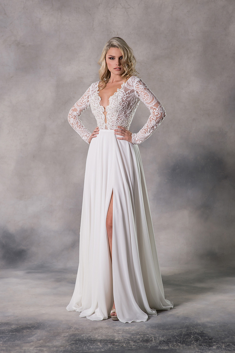 Anna Georgina Taylor front 2 1 - Introducing Anna Georgina By Kobus Dippenaar - Sensual + Cosmopolitan Modern Wedding Dresses Anna Georgina Taylor front 2 1