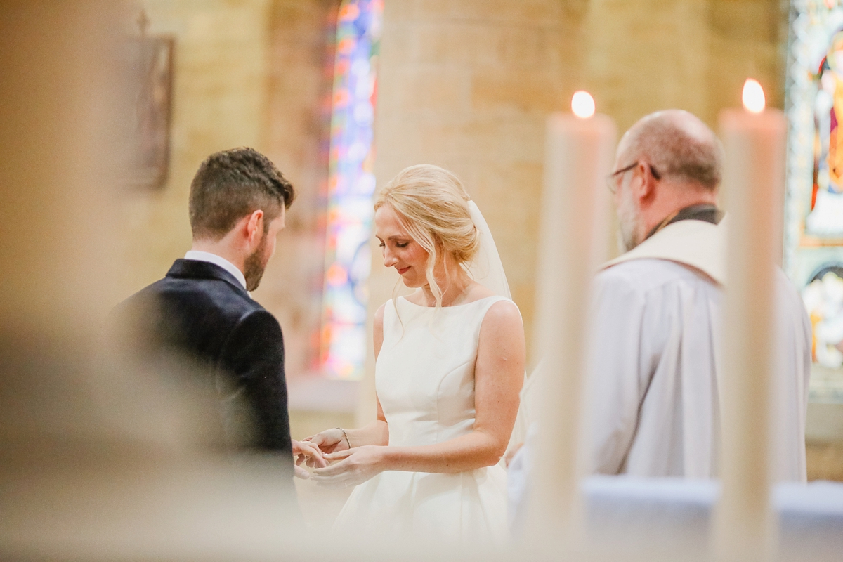 11 A Caroline Castigliano dress for a pastel pretty Spring wedding day at Rudding Park in Harrogate