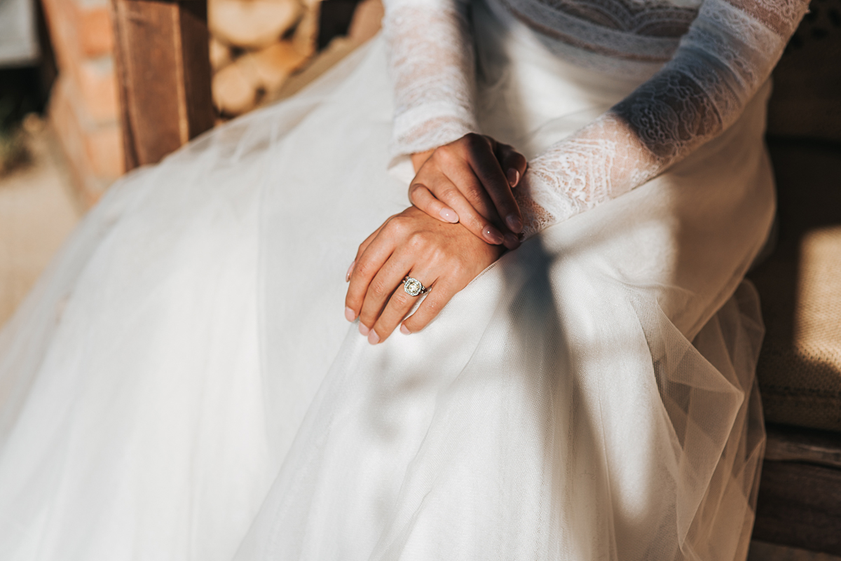 12 Charlie Brear bridal separates and modern elegant Autumn wedding glamping inspiration