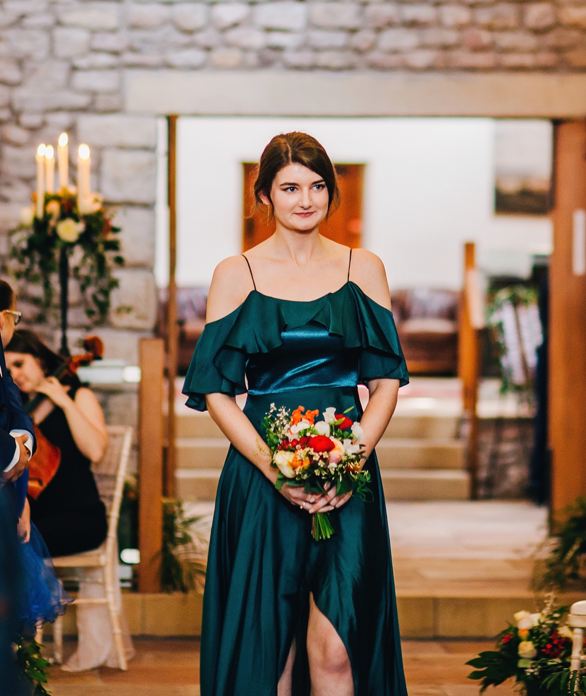 16 A romantic barn wedding and a bespoke dress by The Couture Co of Birmingham