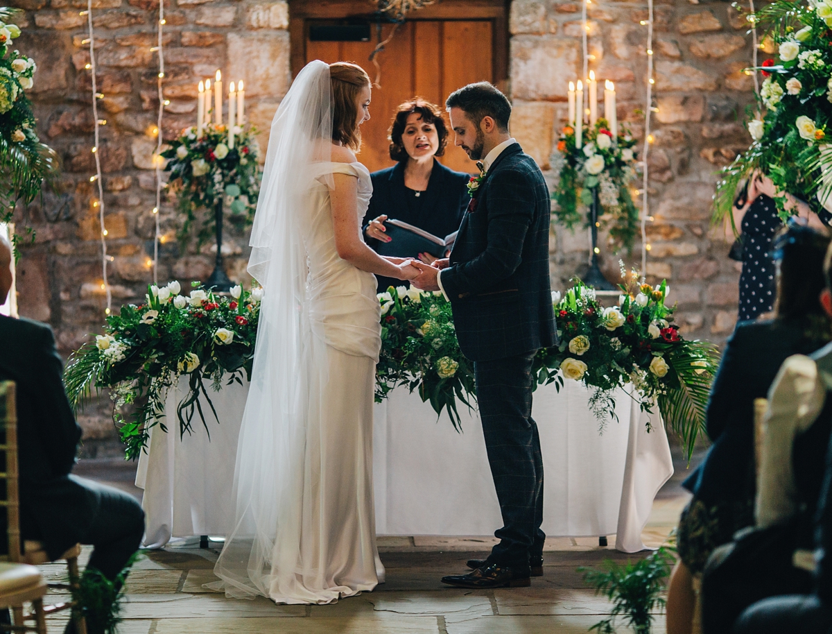 23 A romantic barn wedding and a bespoke dress by The Couture Co of Birmingham
