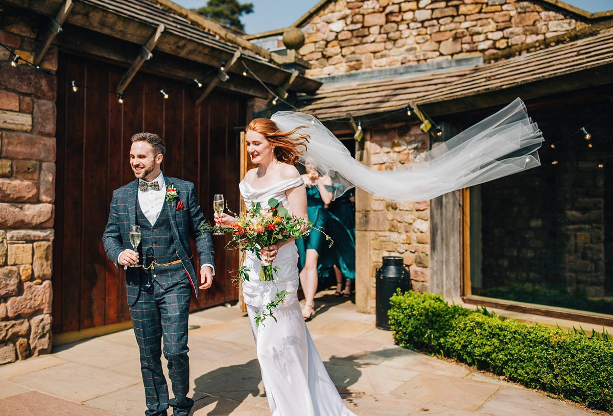 27 A romantic barn wedding and a bespoke dress by The Couture Co of Birmingham