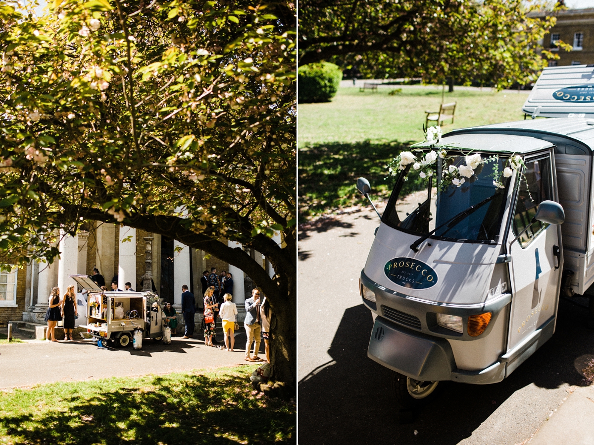 3 Wedding Prosecco van