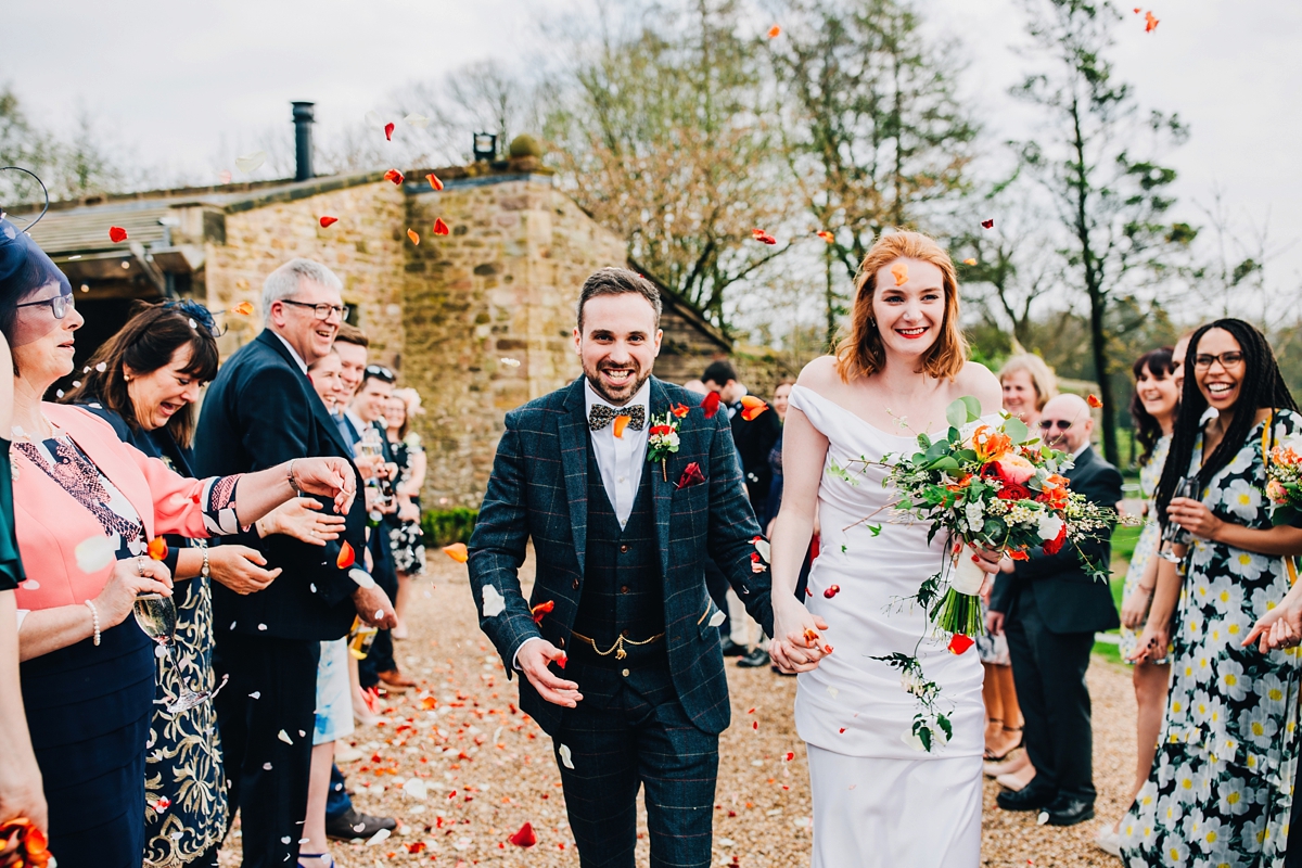 31 A romantic barn wedding and a bespoke dress by The Couture Co of Birmingham