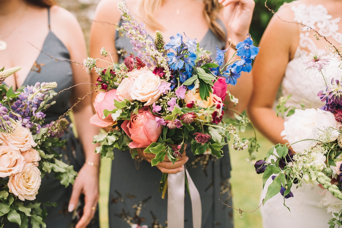 Elegant Pronovias Lace for a Flower Filled Wedding in a Northumbrian ...