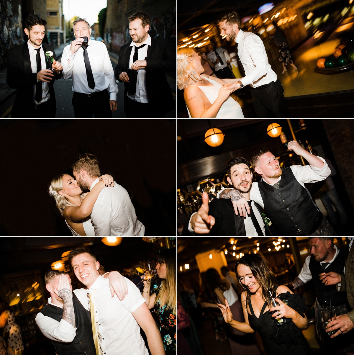 41 For Love wedding dress for a cool and contemporary modern London wedding photography by Claudia Rose Carter - An & For Love Tassel Dress, Olivia The Wolf Headpiece and Bowling Alley Reception For a Cool and Quirky London Wedding 41 For Love wedding dress for a cool and contemporary modern London wedding photography by Claudia Rose Carter