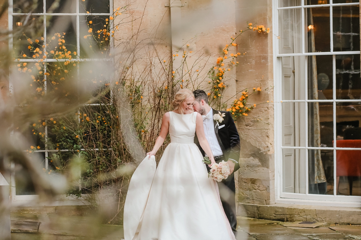 43 A Caroline Castigliano dress for a pastel pretty Spring wedding day at Rudding Park in Harrogate