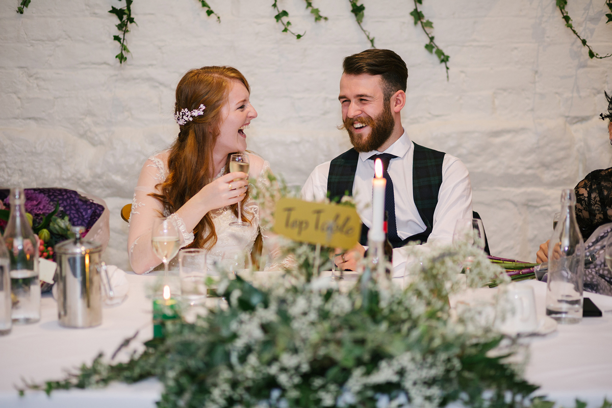 47 A handmade and vintage inspired Autumn barn wedding