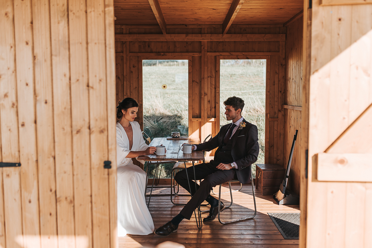 50 Charlie Brear bridal separates and modern elegant Autumn wedding glamping inspiration