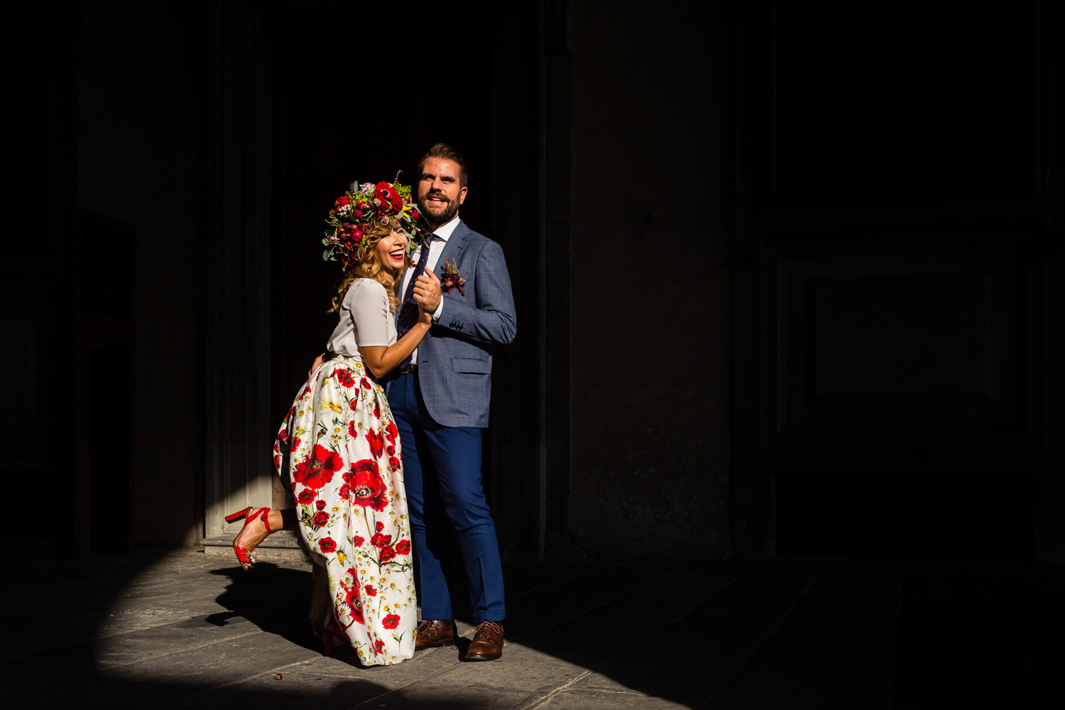 7 A colourful and flamboyant Florentine Fiesta wedding
