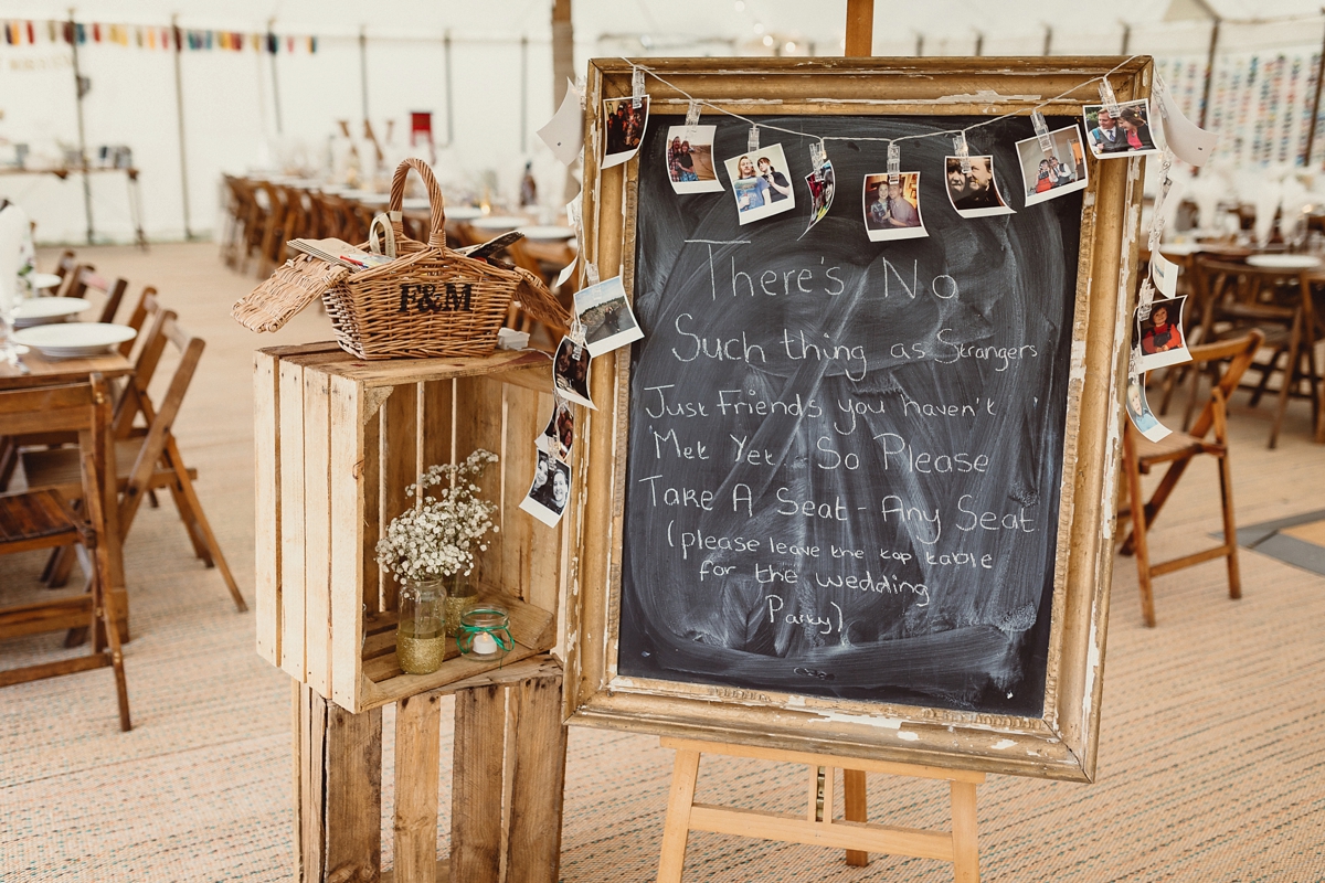 A Minna dress for a colourful paper crane wedding on a farm 15