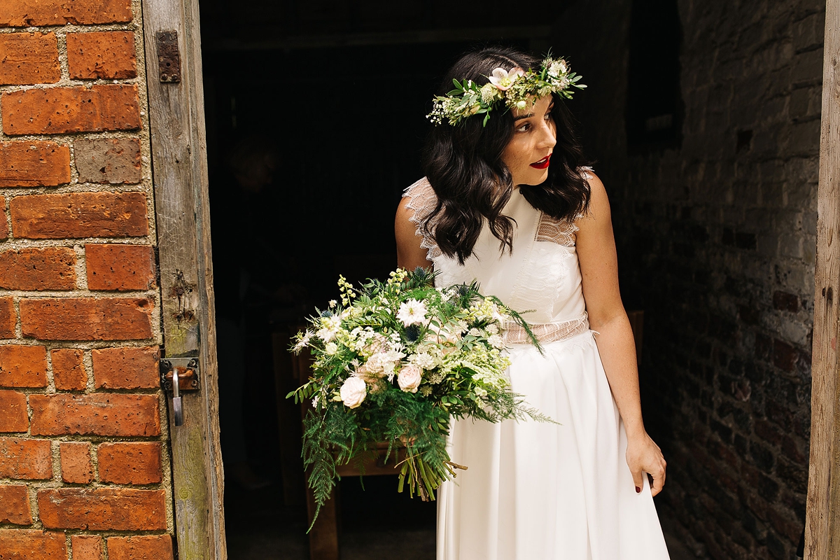 A Rembo Styling gown for a wedding at York Maze 23